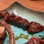 四季彩 平山 - 炭火焼き:鹿のハツ    アップ