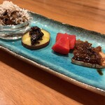 四季彩 平山 - 前菜の盛り合わせ