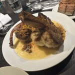 le bistrot des bleus - カリフラワーのローストカレー風味