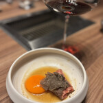 焼肉うしごろ - シャトーブリアンのすき焼き トリュフ添え