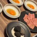 焼肉うしごろ - シャトーブリアンのすき焼き トリュフ添え