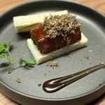 焼肉うしごろ - 和牛ヒレカツサンド トリュフ添え