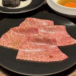 焼肉うしごろ - シャトーブリアンのすき焼き トリュフ添え