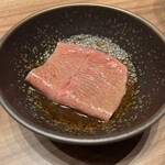 焼肉うしごろ - 焼しゃぶ 上ミスジ