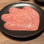 焼肉うしごろ - 焼しゃぶ 上ミスジ