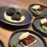 焼肉うしごろ - 和牛ヒレカツサンド トリュフ添え