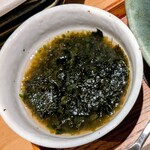 izakaya草 - 茶碗蒸し海苔餡