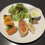 ベビーフェイスプラネッツ - 前菜盛り合わせ