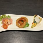 ベビーフェイスプラネッツ - 日替わり前菜盛り合わせ