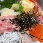 Uosutibaru - Seafood Rice Bowl SP Lunch (JPY 1,200)