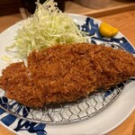 とんかつ 寿々木 - 上ロースかつ　アップ