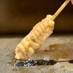 焼鳥 みかど - -胸肉のあぶり-