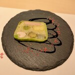 焼鳥 みかど - -フルーツとお野菜のテリーヌ 
      バルサミコクリームソース-