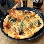 スピカ旅行社 - 旬の野菜たっぷりピザMini1,350円