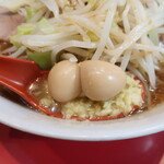 ラーメン二郎 - ショウガ半分