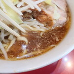 ラーメン二郎 - スープ