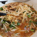 ラーメン二郎 - 赤酢投入～♪