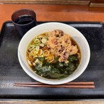 みのがさ - ゲソ天そば　600円