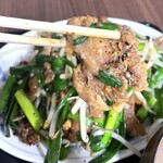 食堂 いしん - レバーもたっぷりでぷりぷり♪