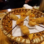 五感で楽しむ串揚げ屋 生粋namaiki - 