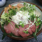 三ちゃん - 海鮮丼1200円