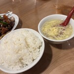 元祥 - 白米とスープ