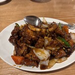 元祥 - 鳥唐揚げの黒酢かけリピート