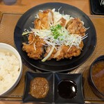 とんから亭 - 料理写真:山賊焼き定食