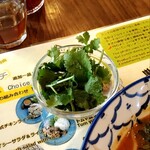 タイ・ラオス料理 メコン 昭島店 - 別盛りのパクチー