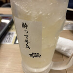 酒場魚と鶏ヤロー - とりあえず、ハイボール！！って、トリスなら普通サイズで109円って、信じられる？？