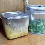 釜あげうどん 長田 in 香の香 - ネギと生姜