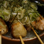 Yakitori Hatsuraiyo - 【ネギ塩焼き鳥丼＠４８０円】