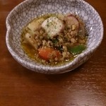カレーのアキンボ - 前菜です