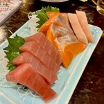 八丈島郷土料理 源八船頭 - 刺身は以前よりパワーダウンかも。