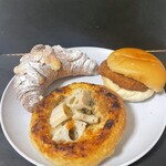 ミクスチャー - 購入したパン3種