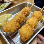 大衆酒場 かど鈴 - 好物のうずらフライ