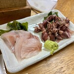 大衆酒場 かど鈴 - スズキとホタルイカ