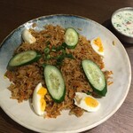 南インド食堂 Coconut&Curry - ミョーに美味しいマトンビリヤニ(¥1,500)