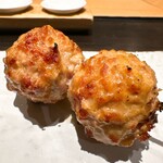 おみ乃 椿 - つくね塩焼き ◎めちゃくちゃ美味しい！