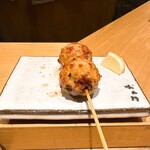 おみ乃 椿 - つくね塩焼き ◎めちゃくちゃ美味しい！