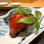 おみ乃 椿 - 手羽先 ピーマン 玉葱 筍 ○手は混んでいるが。