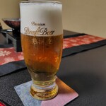 おりはし旅館 - 生ビール