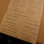 アンティーカ・トラットリーア・ノスタルジーカ - Antica Trattoria Nostalgicaのメニュー