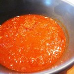 オレンジ カウンティ Cafe - インディアンカリー（ニンジンのマリネ・飲み物）1,000円