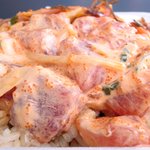 Ono Seafood - コンボボウル $7.81 のスパイシーアヒ、タコのハワイアンスタイル