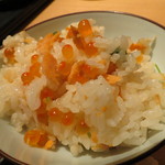 やなぎ澤 - 【再訪19】本日の炊き込みごはんは鮭イクラ！！