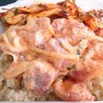 Ono Seafood - コンボボウル $7.81 のスパイシーアヒ、タコのハワイアンスタイル