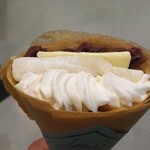 にゃんとパリパリなクレープ - こちらも素晴らしい完成度でした！