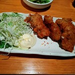 鉄板ふくみみ - カキフライ