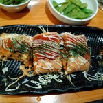 鉄板ふくみみ 泉一丁目店 - とんぺい焼